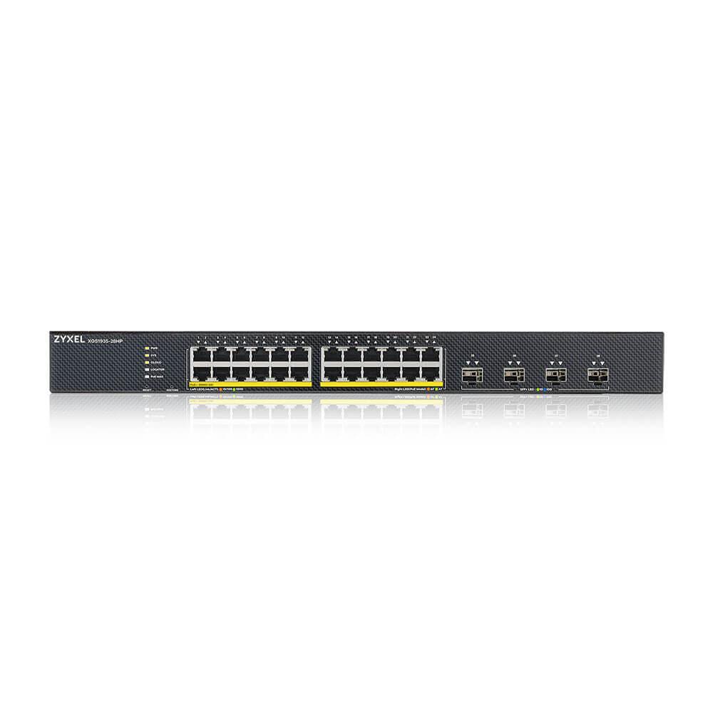 ZyXEL XGS1935-28HP Gigabit Smart Switch, 24x RJ-45, 4x SFP+, PoE+ XGS1935-28HP-EU0101F