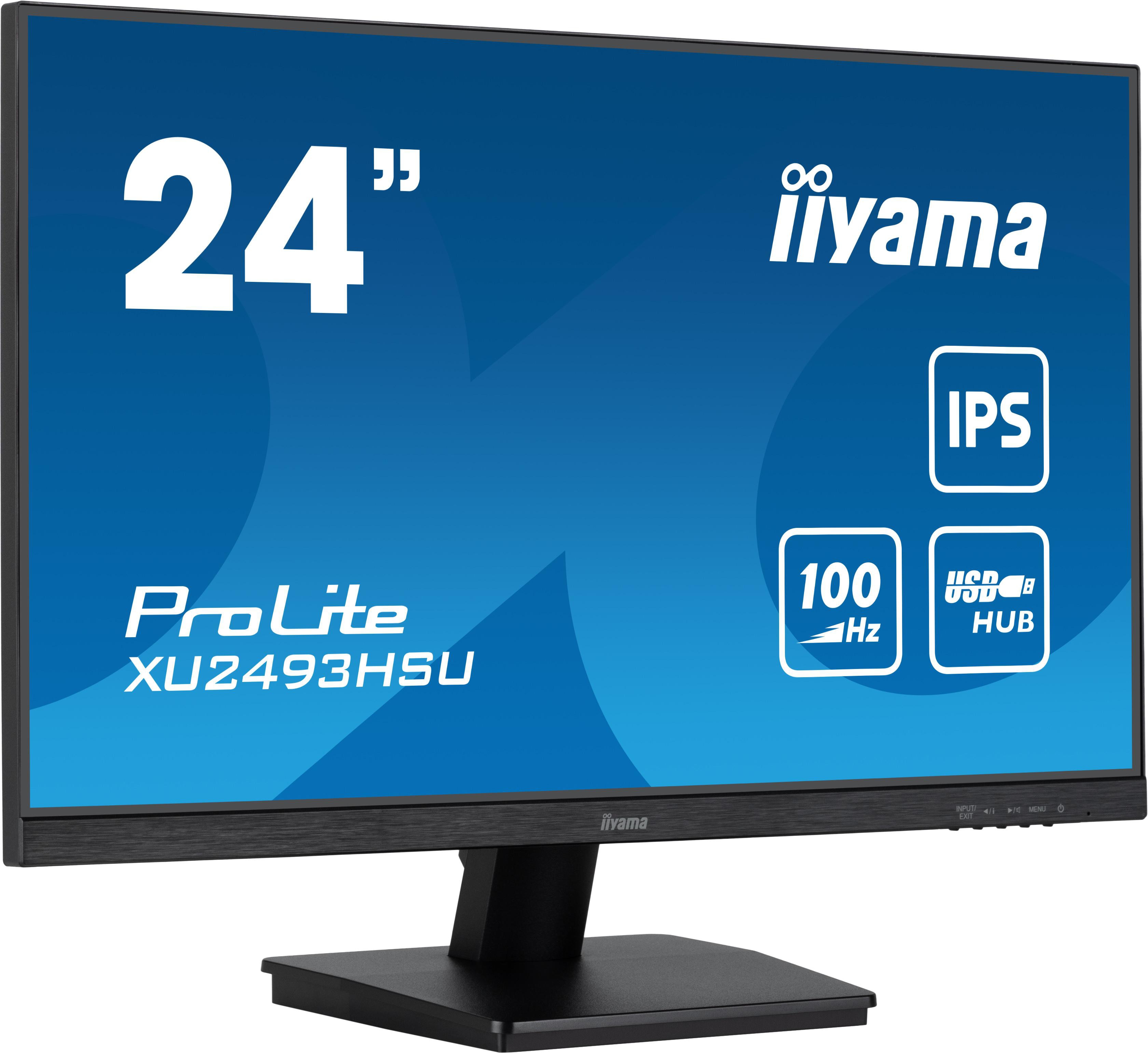Image of 24" iiyama ProLite XU2493HSU-B7 - 1920x1080 - 100Hz - IPS