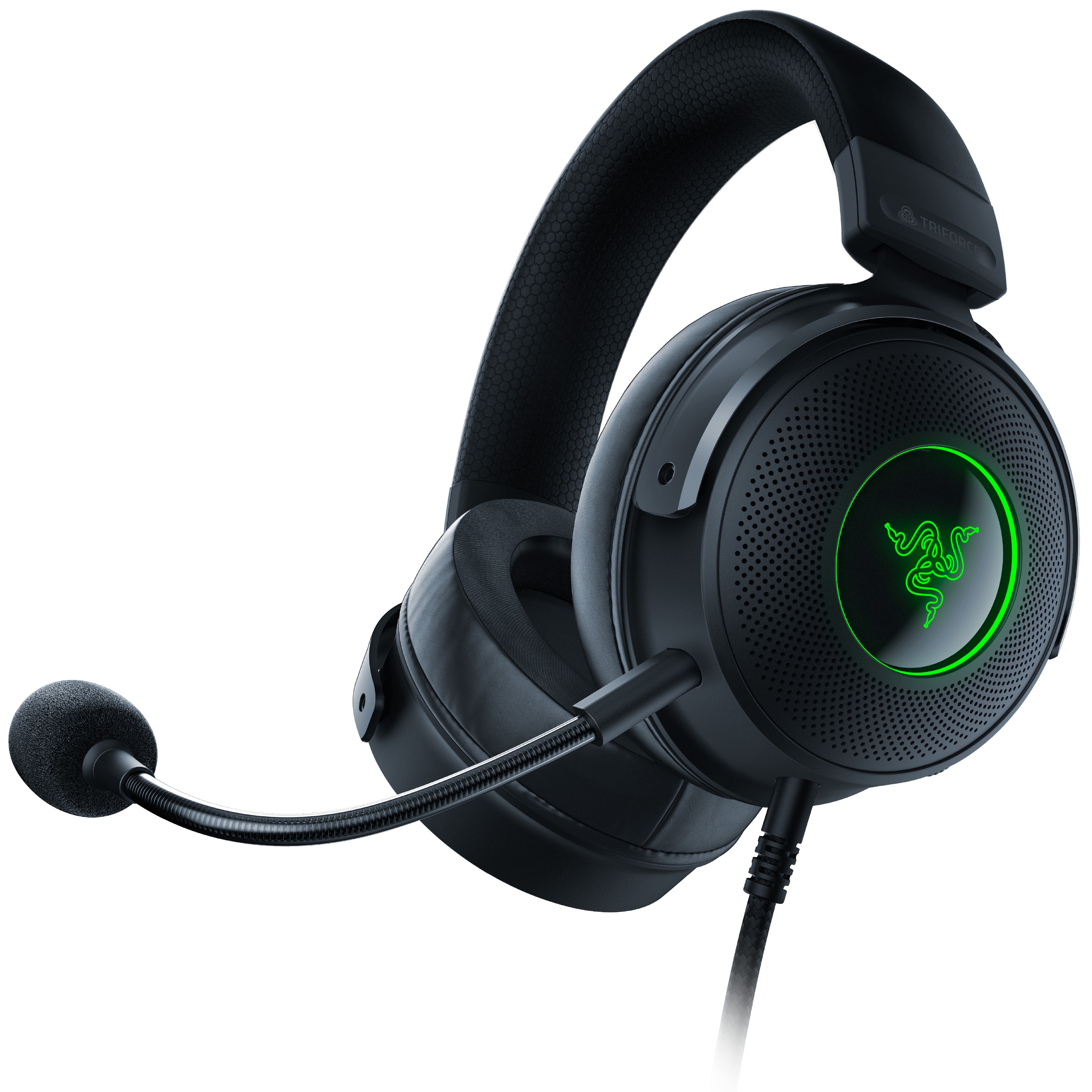 Razer Kraken V3 Gaming Headset - Kabelgebundenes USB-Gaming-Headset mit Razer Chroma RGB - Image 3
