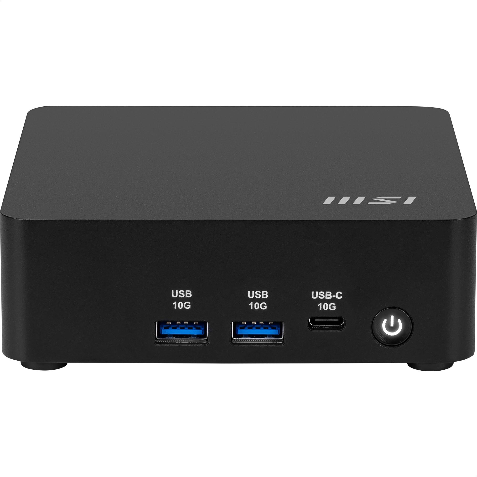 MSI Cubi NUC AI Barebone (1UMG-018BEU) Mini PC Intel Core Ultra 7 155H 0GB/0GB SSD nOS Image