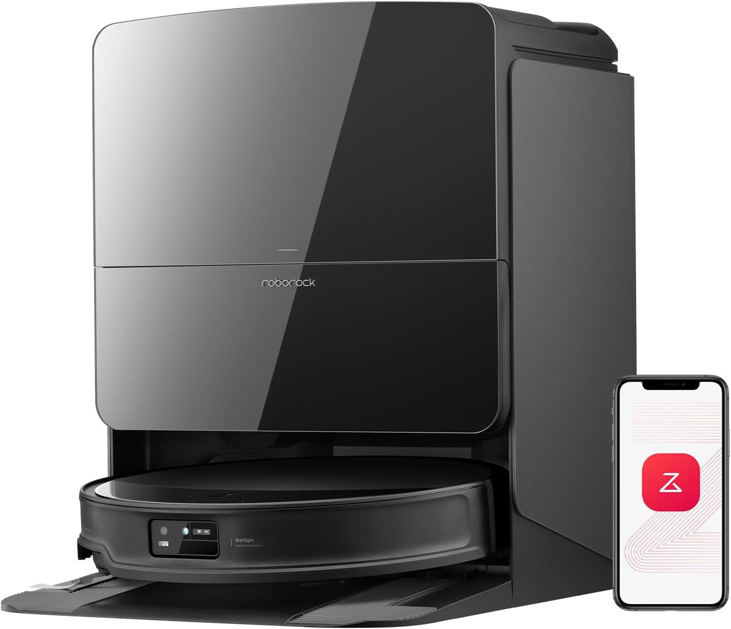 Roborock Saros 10R Saugroboter Mit Selbstreinigungsstation Größe 10 Schwarz