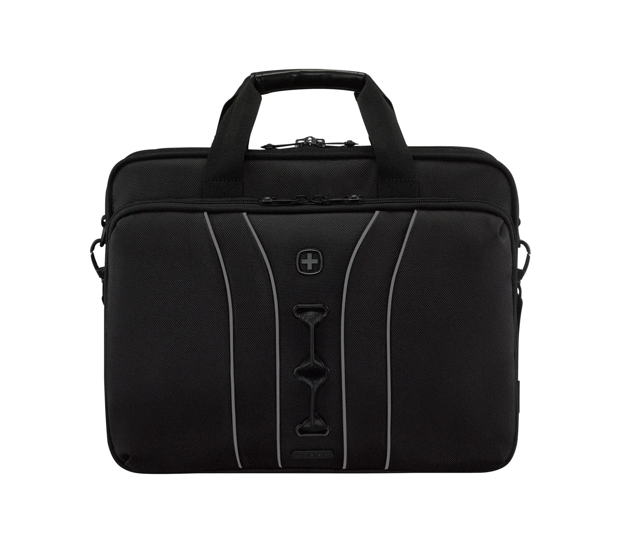 Wenger Legacy Black Series 16" (40,64Cm) Notebooktasche Mit Tablett-Fach Größe 16 Schwarz