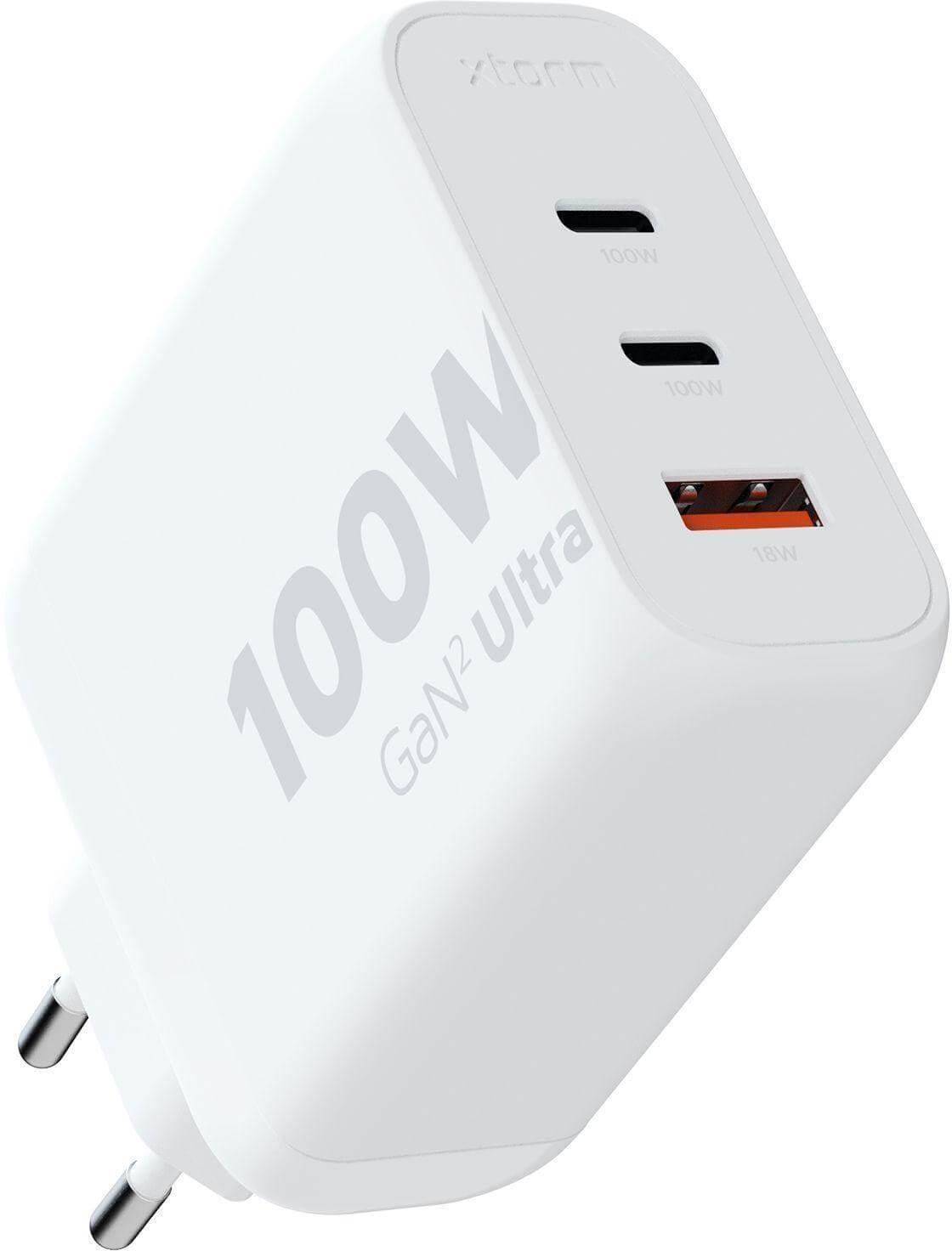 Xtorm Ladegerät Gan² Ultra 100W Triple Usb Kompakt Universal - Bild 2