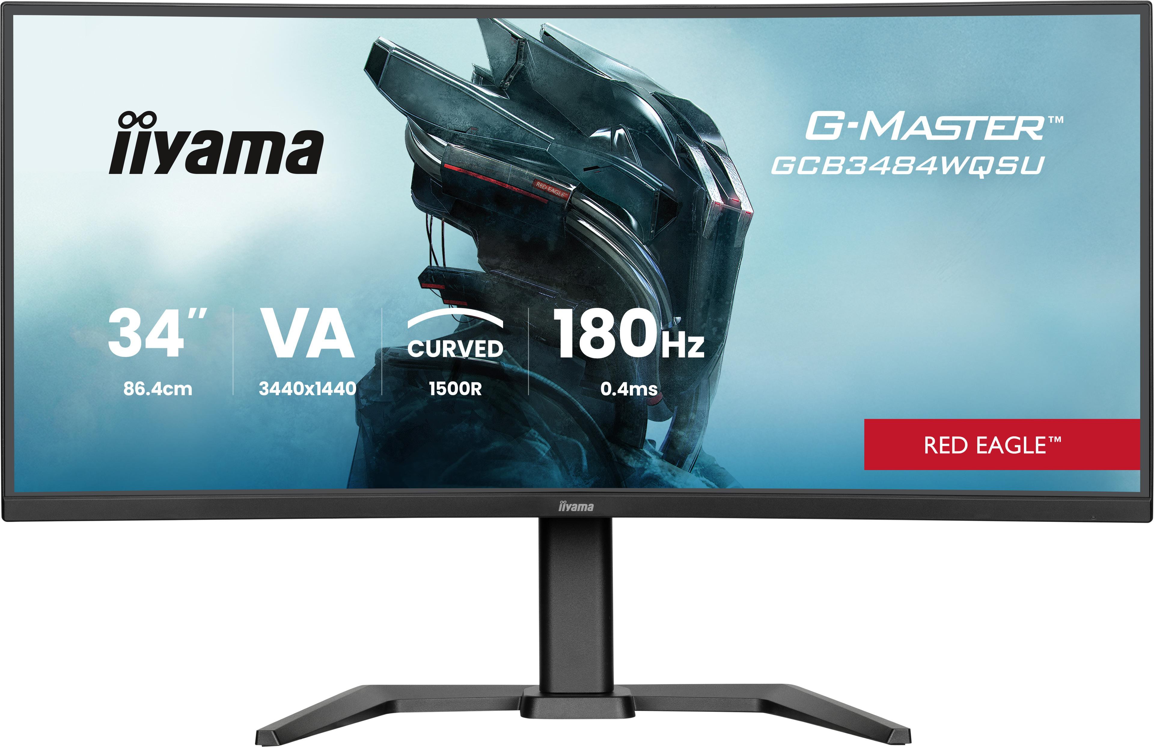iiyama GCB3484WQSU-B1 (3440 x 1440 Pixel, 34"), Monitor, Schwarz - Bild 4