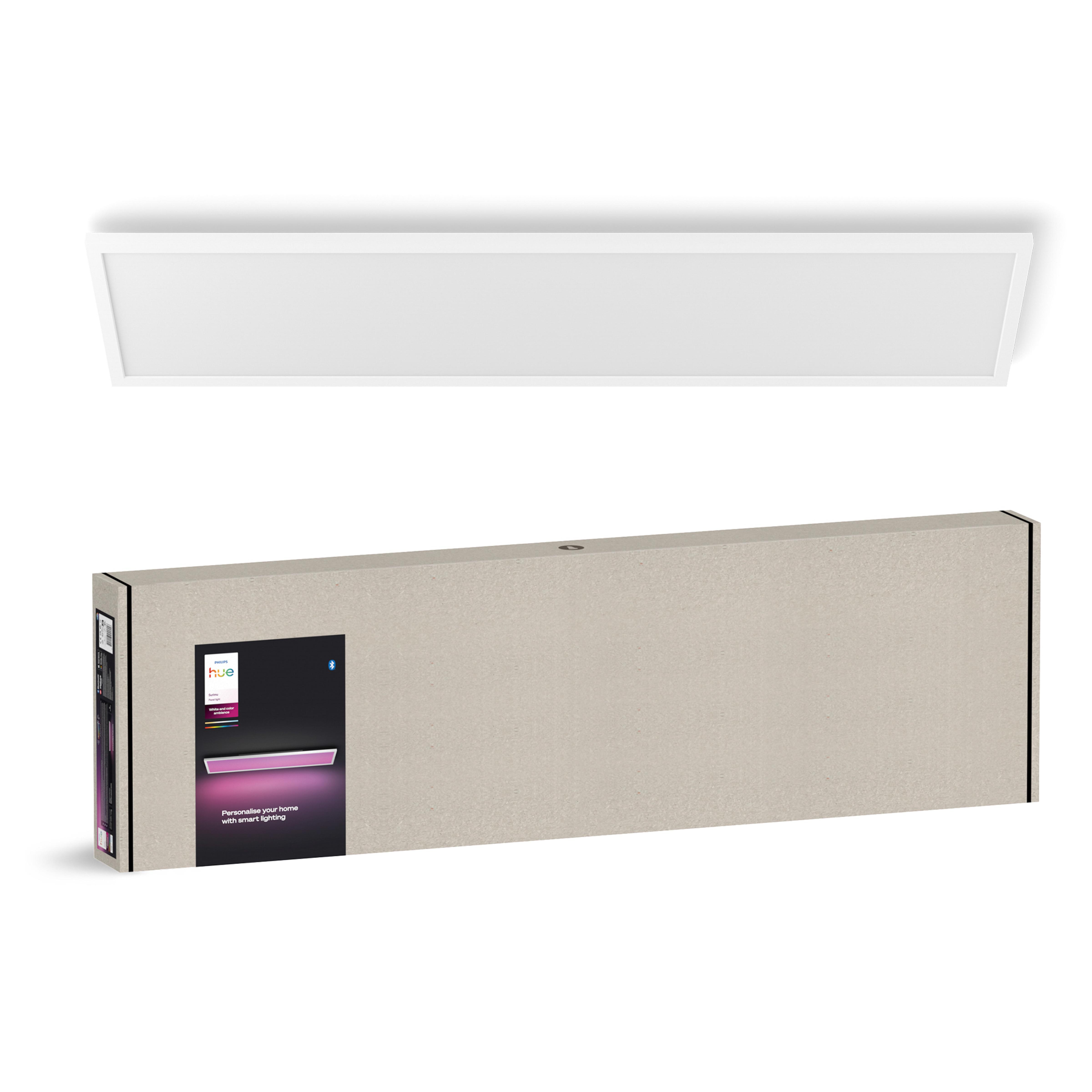 Philips Hue White & Color Ambiance Surimu Panelleuchte + Dimmschalter V2 Größe 16 Weiß - Bild 4