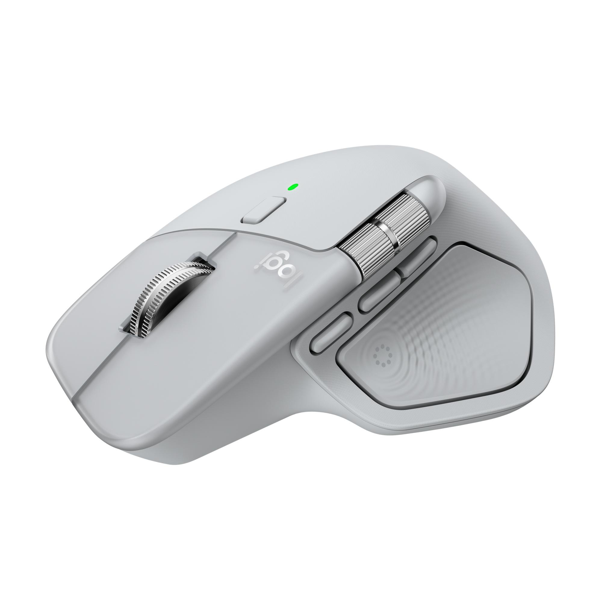 Logitech MX Master 4 kabellose Maus, Hellgrau - Image 3