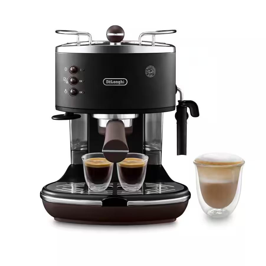 Delonghi Schwarz Ecov 311.Bk Icona Vintage Espressomaschine - Bild 3