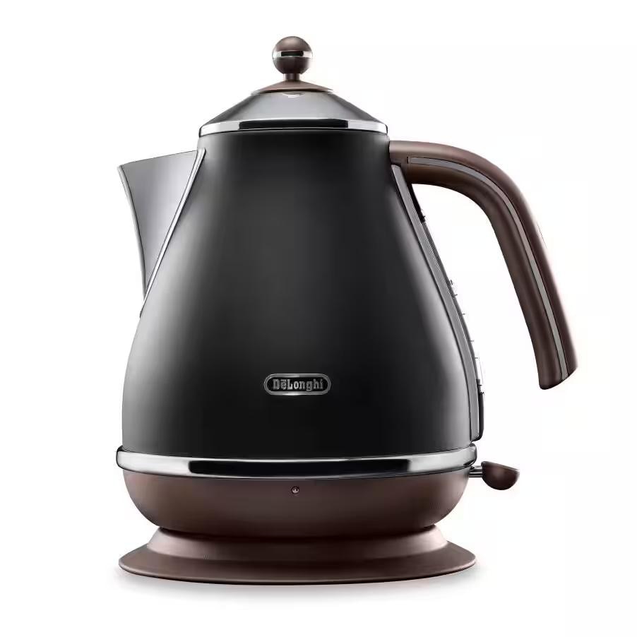 Delonghi Icona Vintage Kbov2001.bk Wasserkocher Größe 1.7 Schwarz