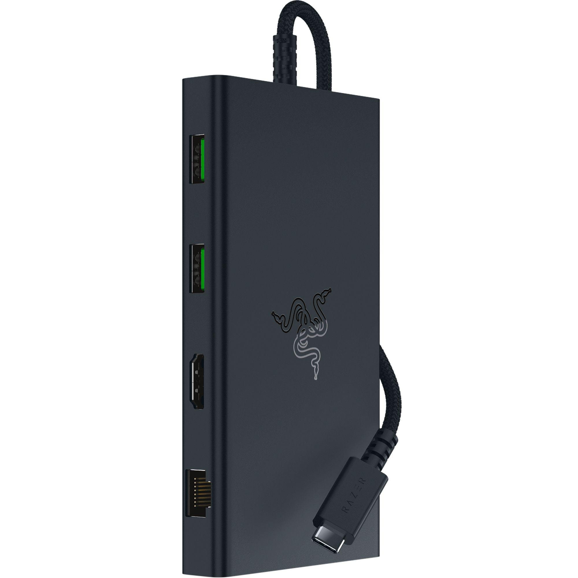 Razer Usb-C Dock 4K | 2X Usb-C, 4X Usb-A, Ethernet, Hdmi, 3,5Mm Klinke Schwarz Rc21-02250100-R3m1 - Bild 4