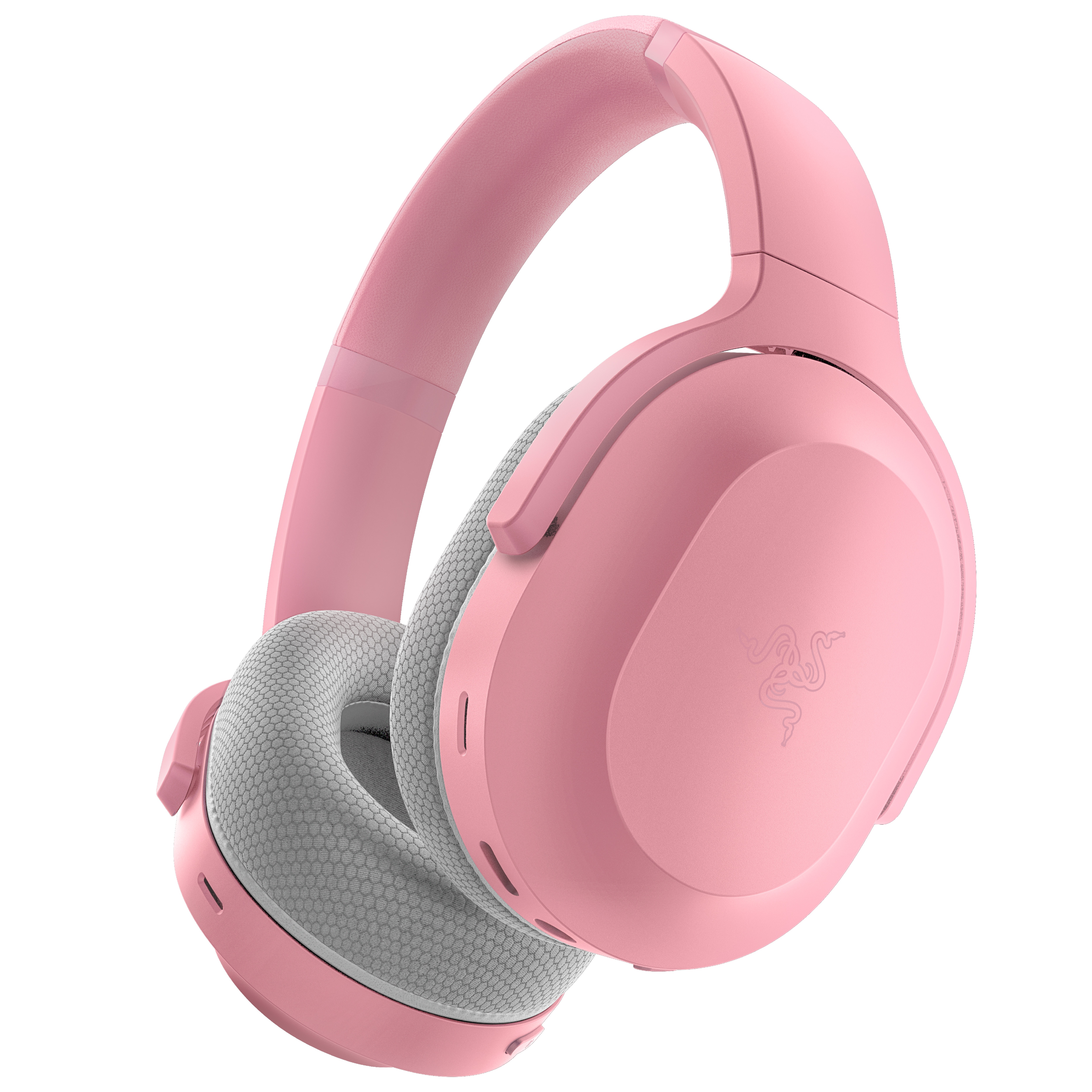 Razer Barracuda Quartz/ Rosé - Kabelloses Multiplattform-Headset Für Gaming Und Mobile Geräte Größe 2.4 Rosa