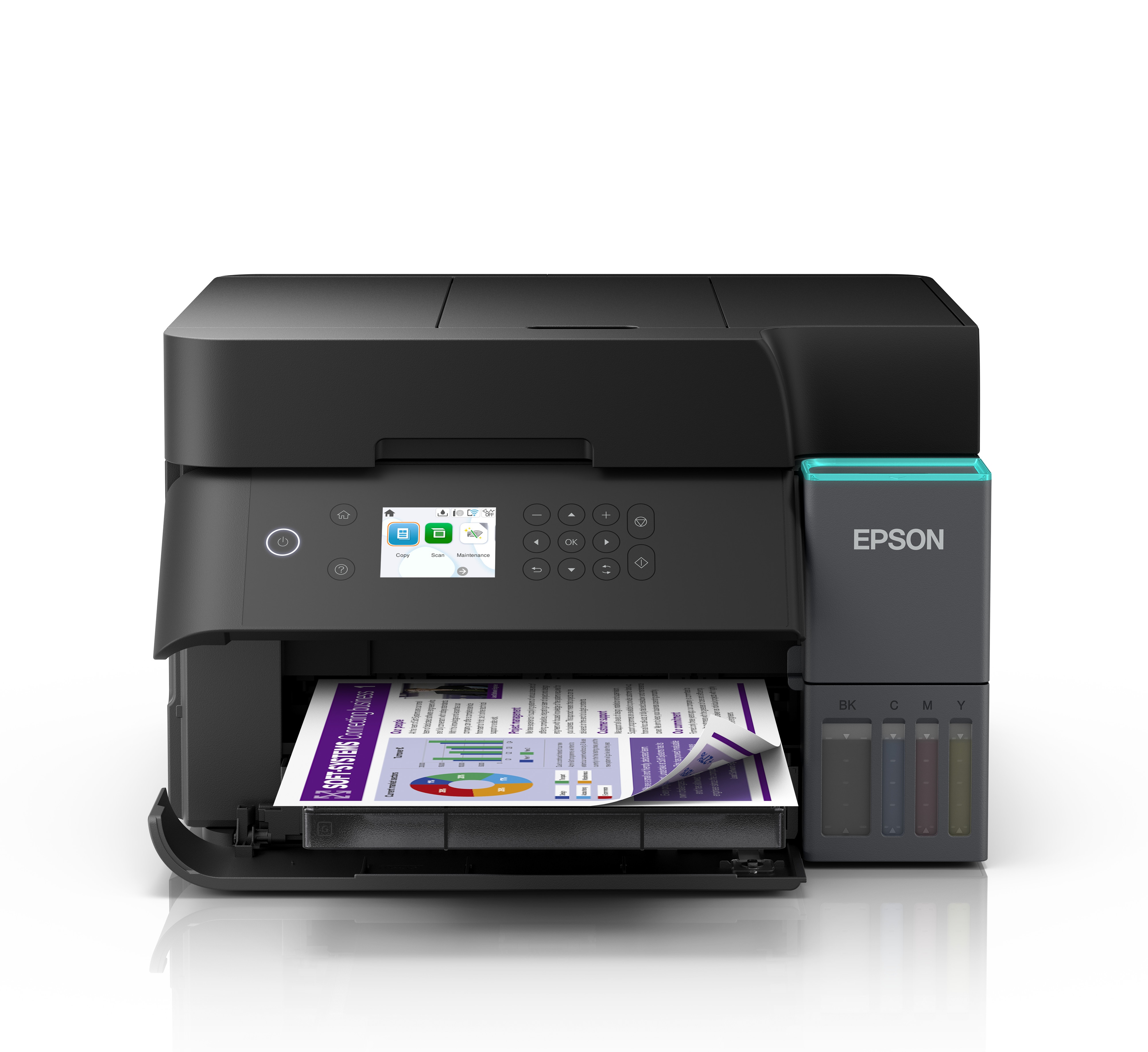 Epson Ecotank Et-3950 Multifunktionsdrucker Scanner Kopierer Wlan C11cl43402 - Bild 6