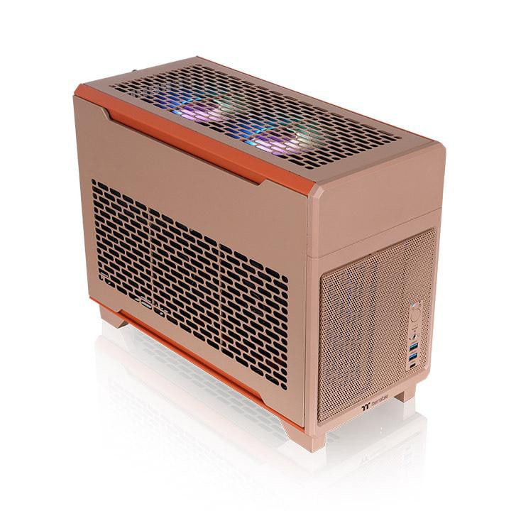 Thermaltake Tr100 Mini Tower Itx Gehäuse Gravel Sand Klein Mehrfarbig