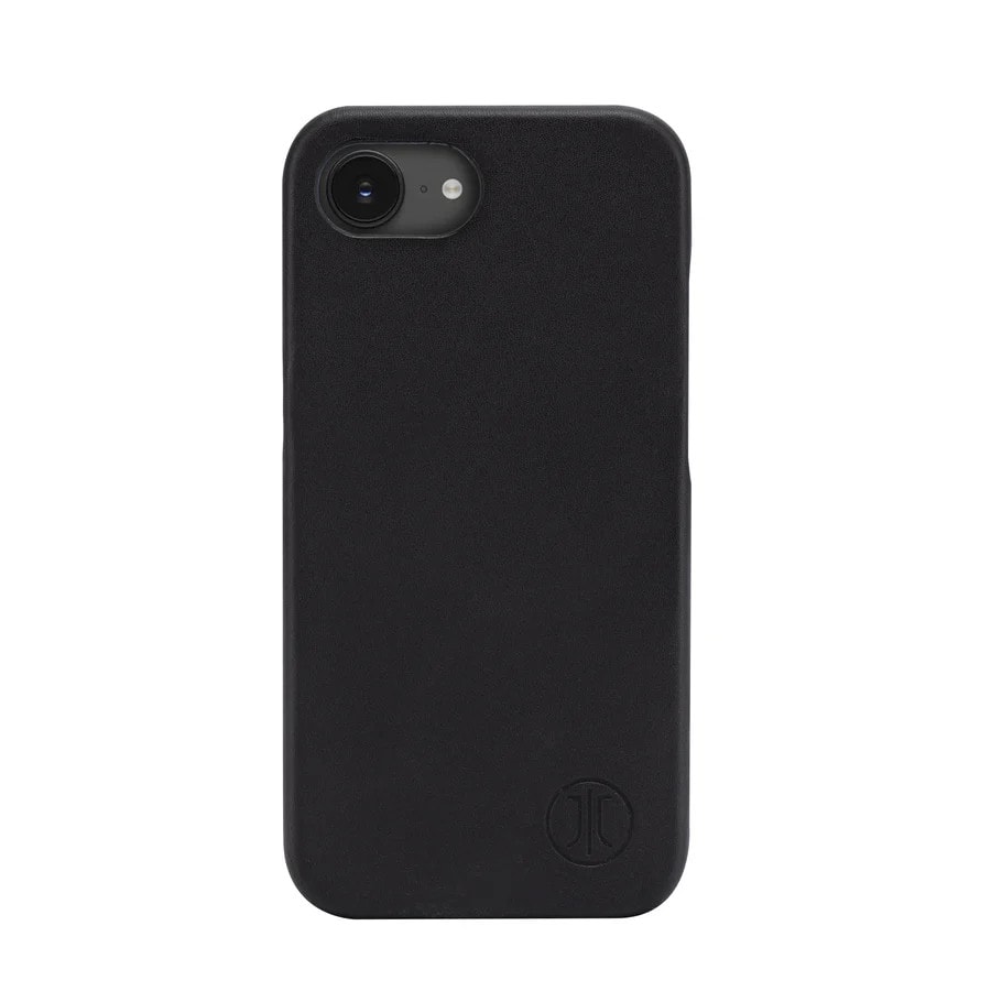 JT Berlin Echtleder BackCase Kreuzberg Apple iPhone 17e/16e schwarz 11107