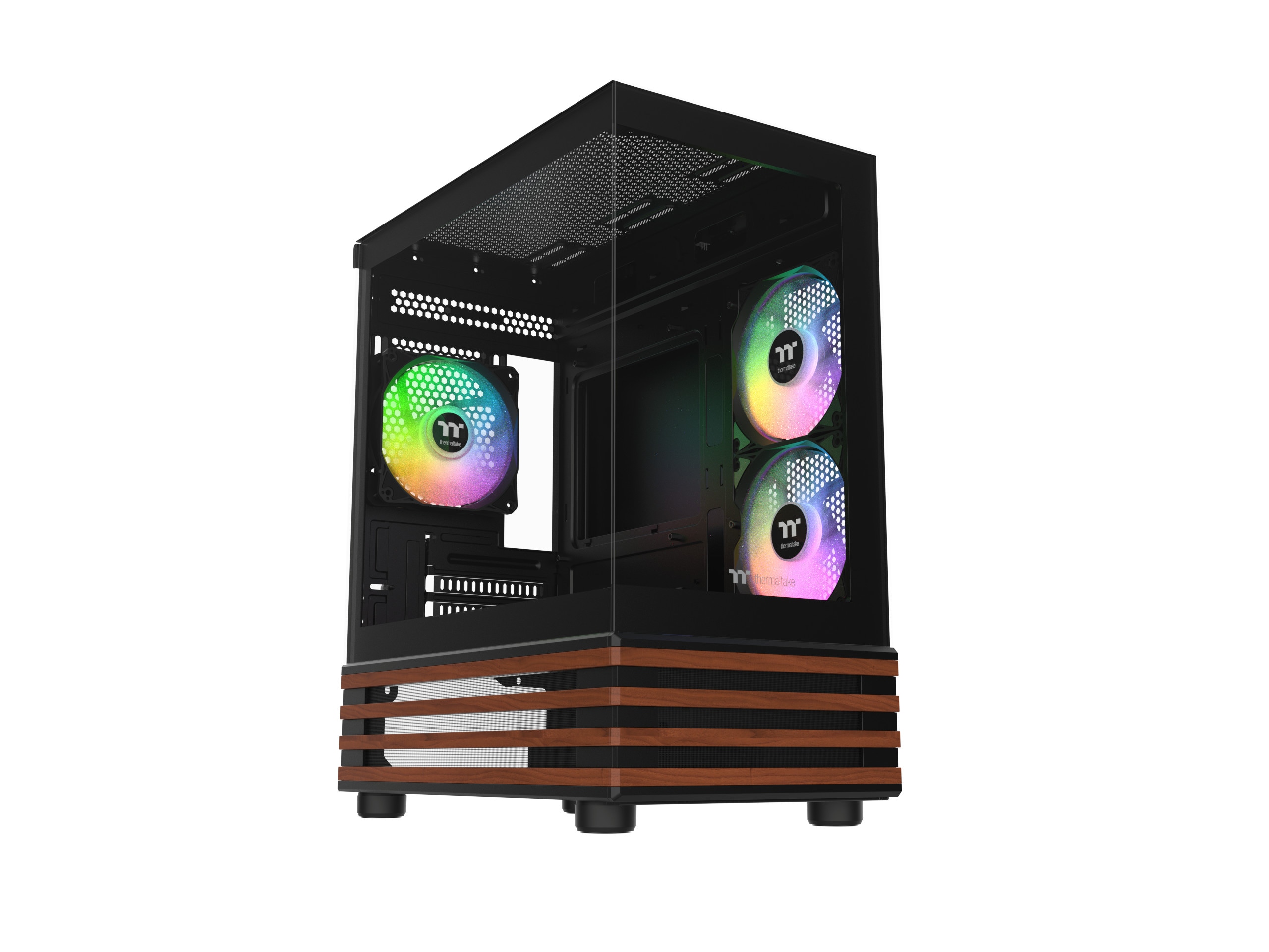 Thermaltake View 170 Gaming Pc Gehäuse Mini-Tower Black Seitenfenster Ca-1Z4-00M1wn-Ws - Bild 3