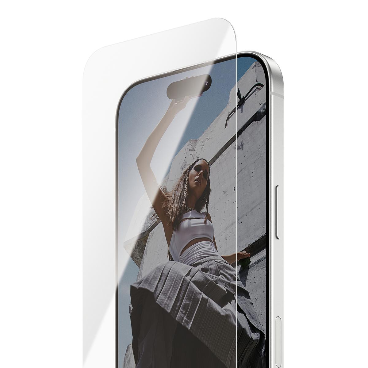 Panzerglass Safe. By Panzerglass® Displayschutz Iphone | Iphone 16 Pro | Ultra-Wide Fit M. Easyaligner Größe 17 Transparent