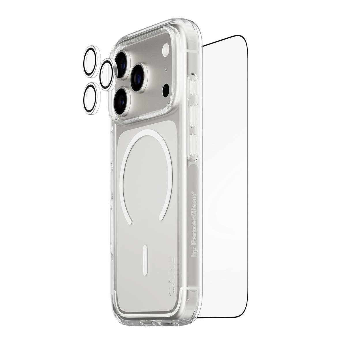 CARE by PanzerGlass® 3-in-1 Explorer Set iPhone 17 Pro