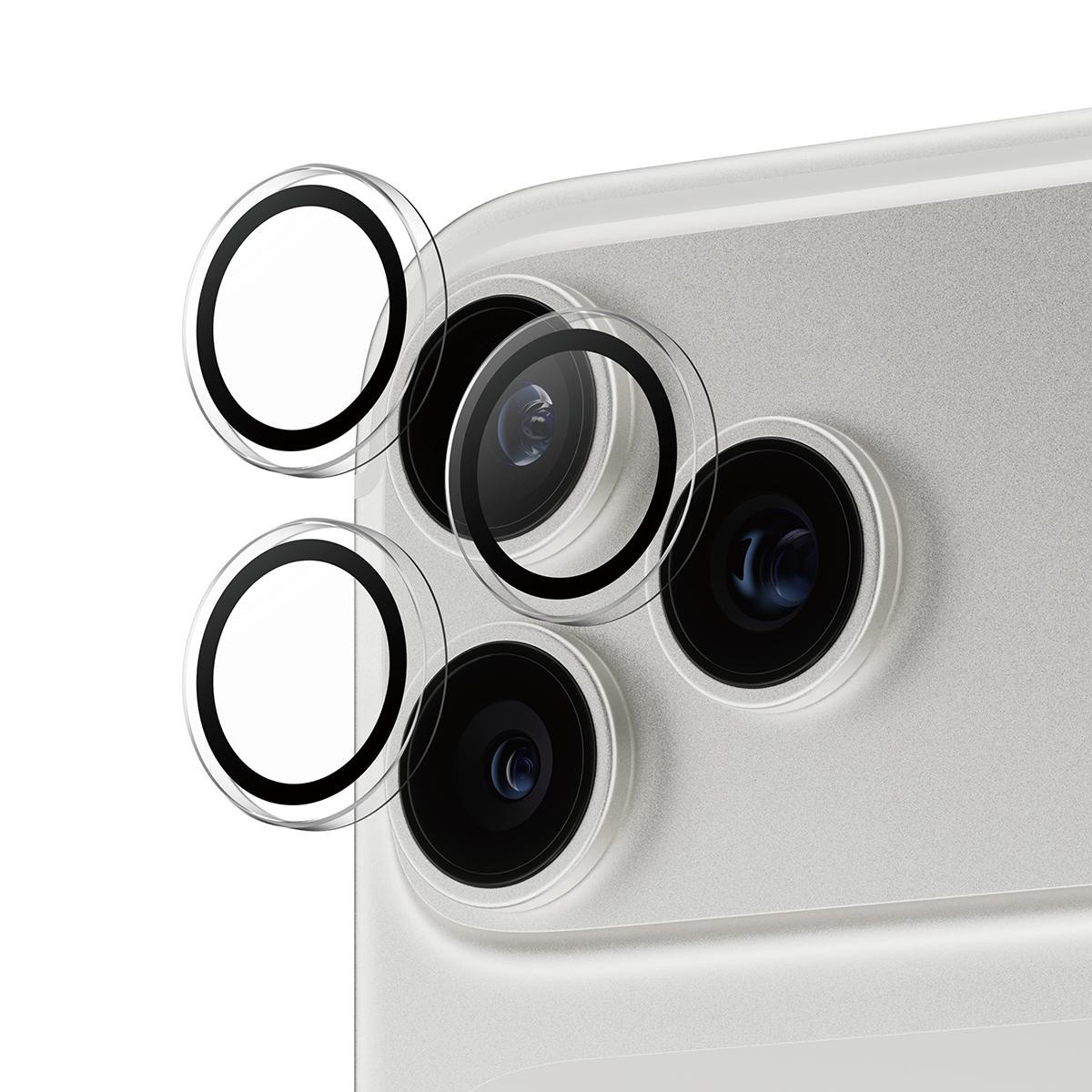 PanzerGlass Hoops Transparent Kameraschutz iPhone 17 Pro; 17 Pro Max; 16 Pro; 16 Pro Max