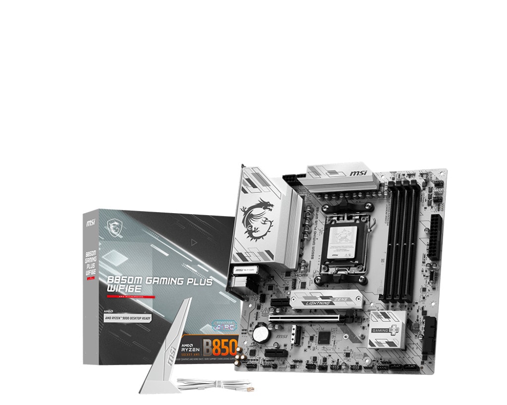 MSI B850M Gaming Plus WIFI6E (AM5, AMD B850, mATX), Mainboard - Image 3