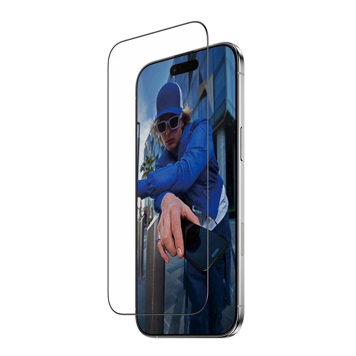 PanzerGlass® Displayschutz m. schwarzem Rahmen iPhone 17 Air Ultra-Wide Fit m. Fastfit