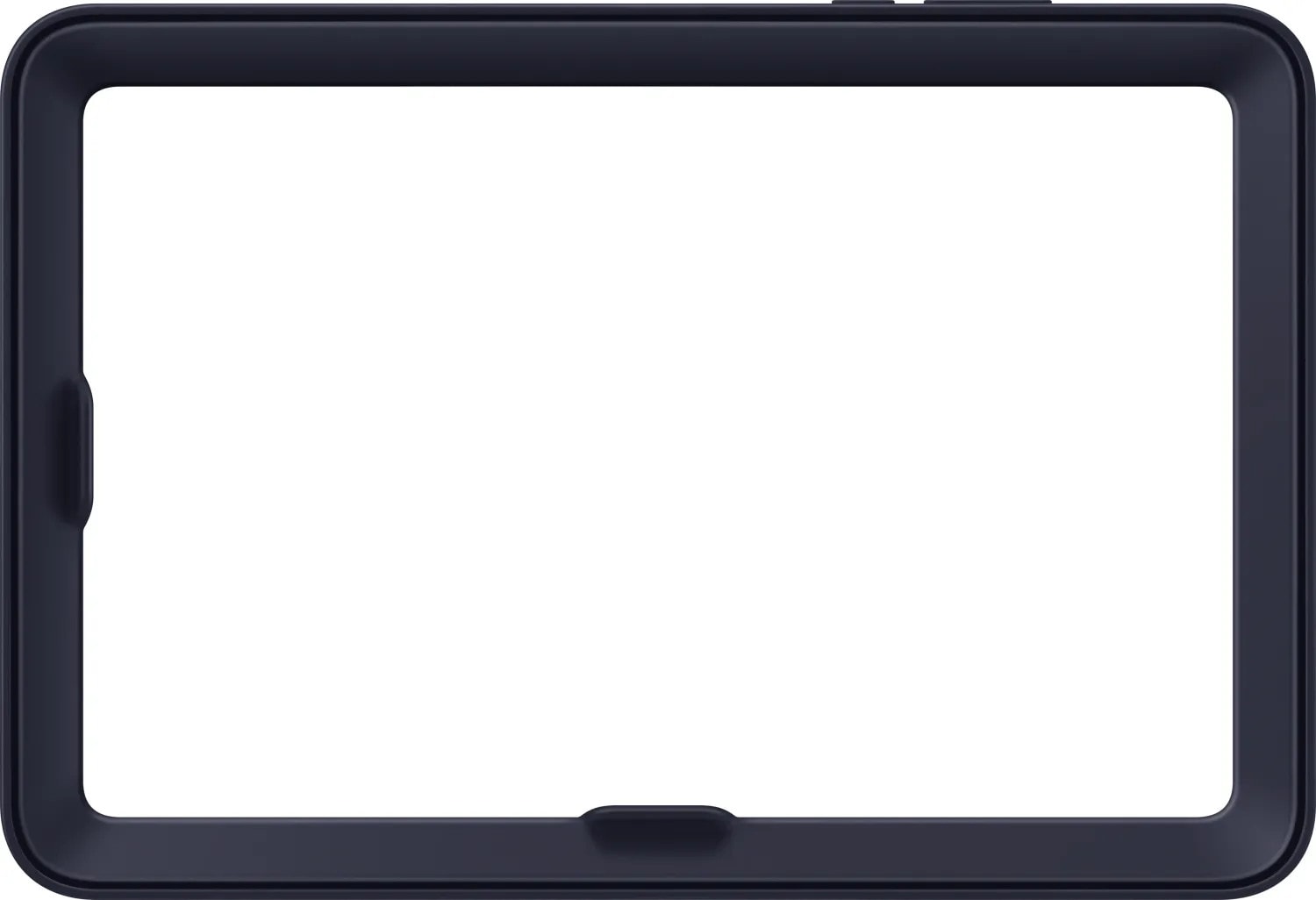 Samsung Frame Cover (Samsung Galaxy Tab S11), Tablet Hülle, Schwarz, Blau - Image 3