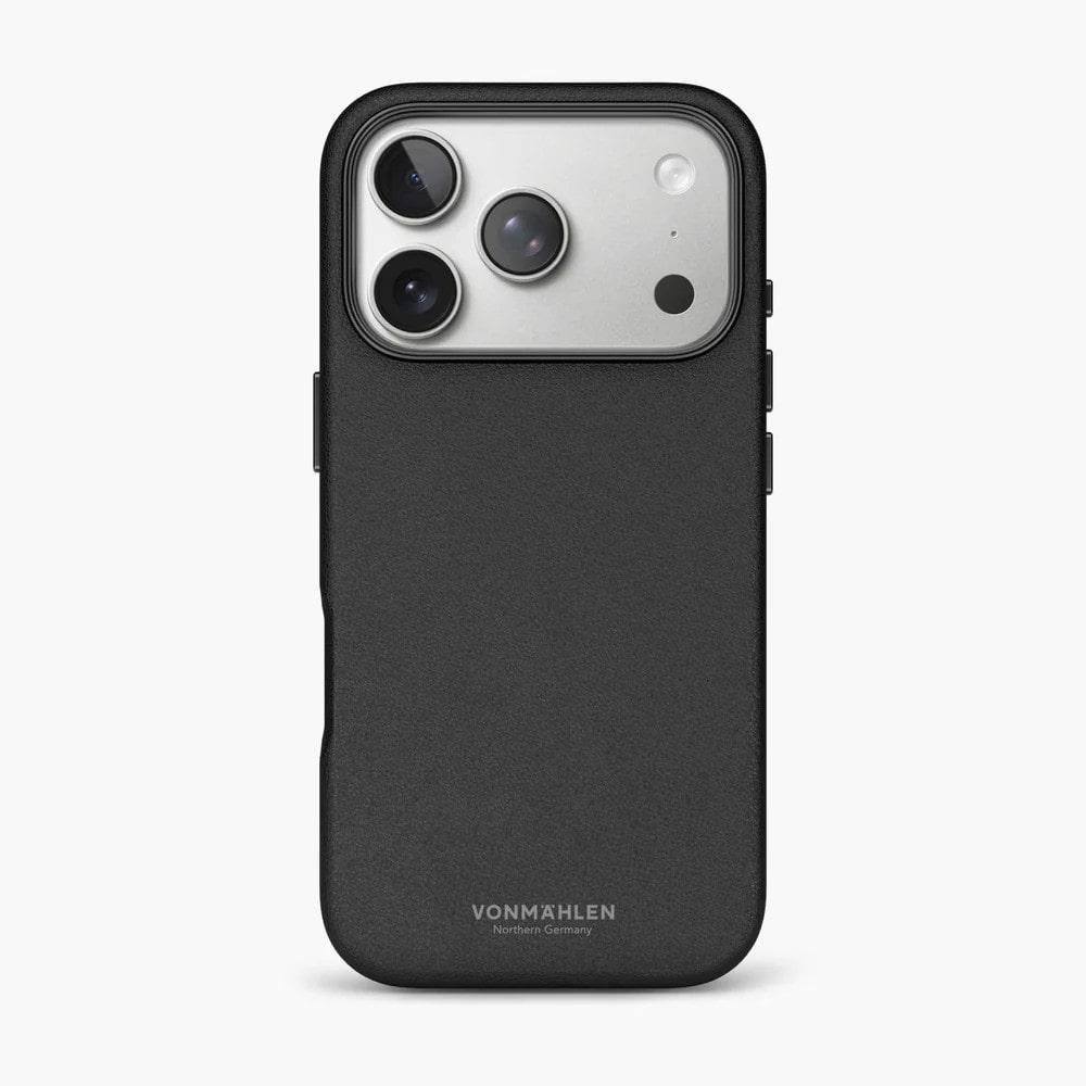 Vonmählen Like Leather Case Für Iphone 17 Pro Schwarz Elc00018 - Bild 2