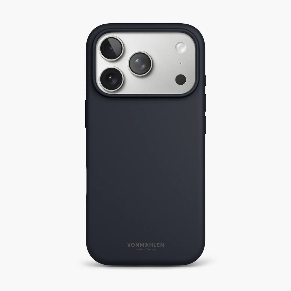 Vonmählen Soft Silicone Case Iphone 17 Pro Max Navy Blau Msc00100 - Bild 2