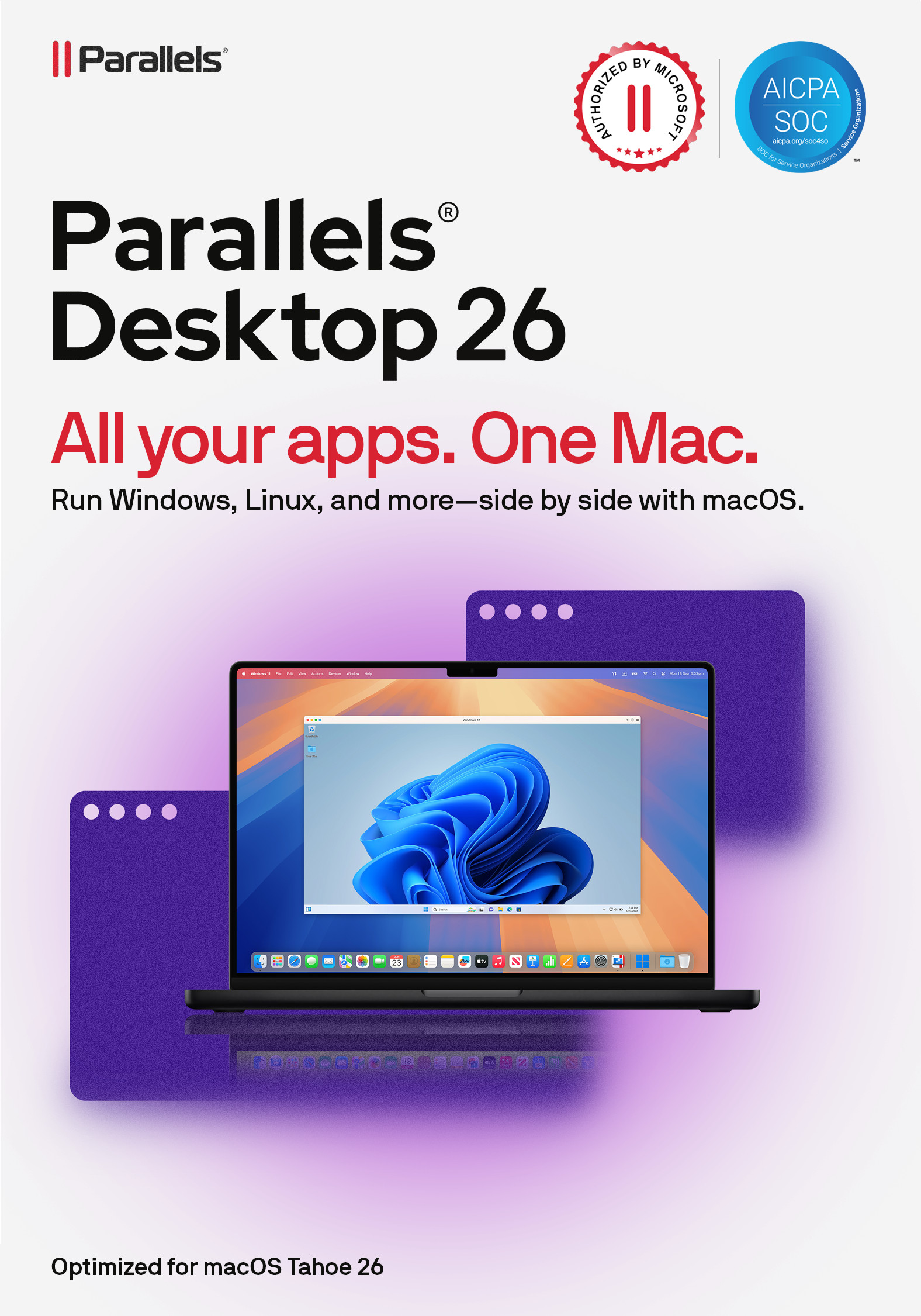 Parallels Desktop 26 | unlimited | Download & Produktschlüssel