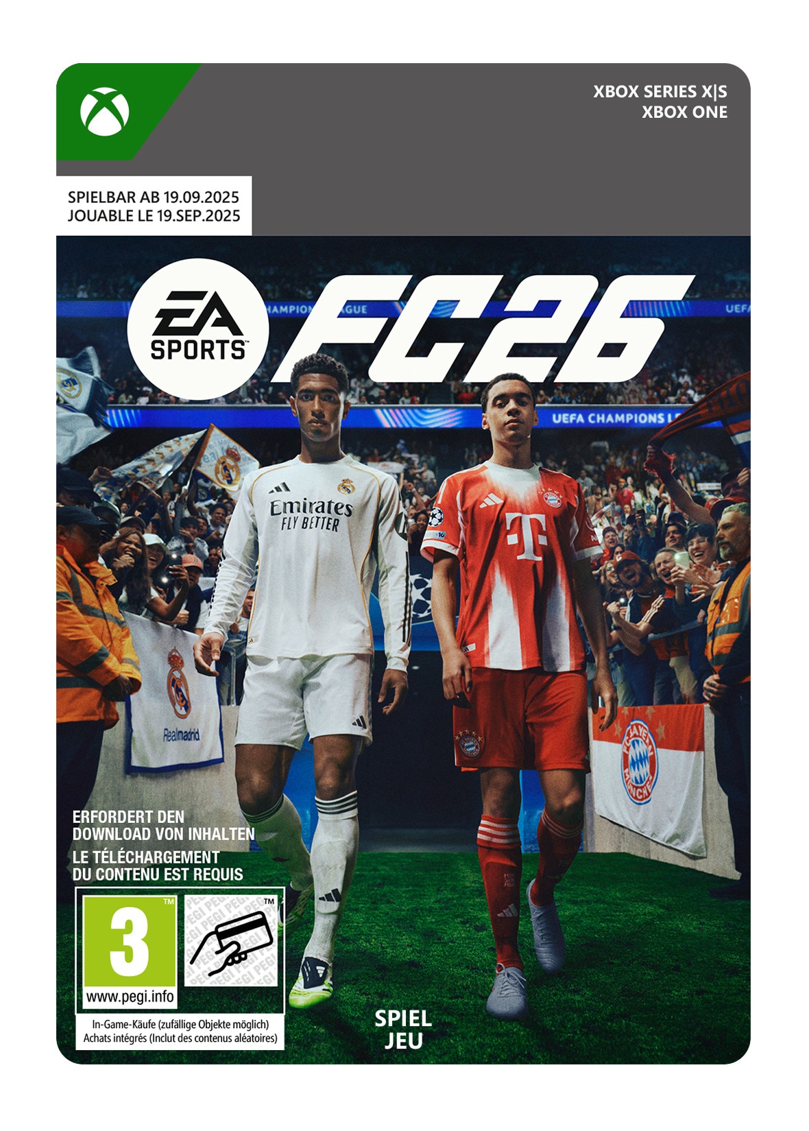 EA SPORTS FC 26 | Standard Edition Xbox|Download & Produktschlüssel
