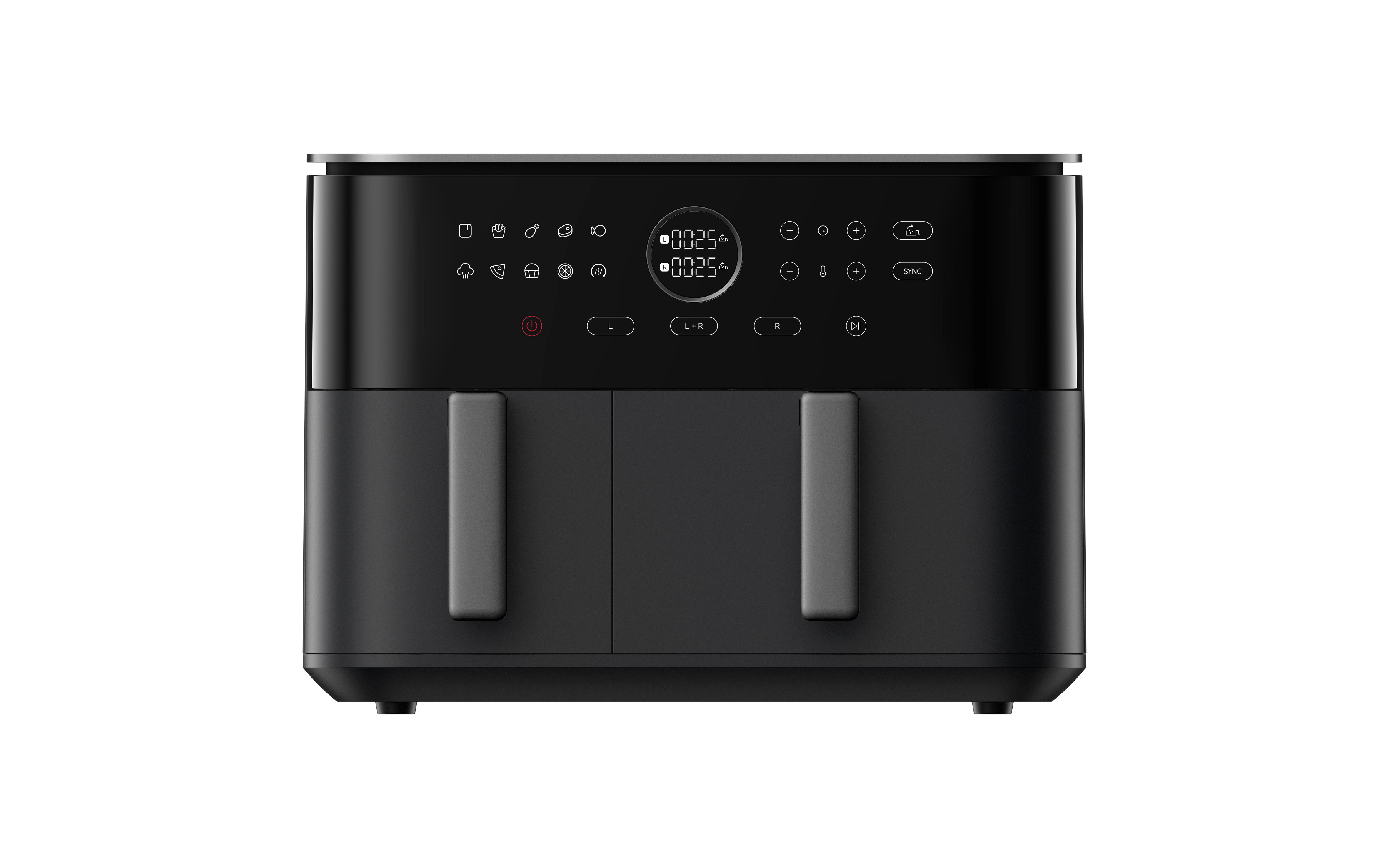 Xiaomi Dual Zone, Heiluftfritteuse, 10L, 101 Rezepte, Neun Voreingestellte Modi - Bild 4