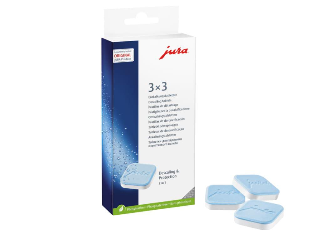 Jura Entkalkungstabletten Pack 9 (3X3) 2 Phasen Ohne Phosphate - Bild 7
