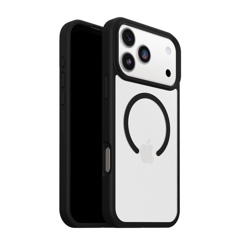 OtterBox React MagSafe Apple iPhone 17 Pro Max Black Crystal - clear/black