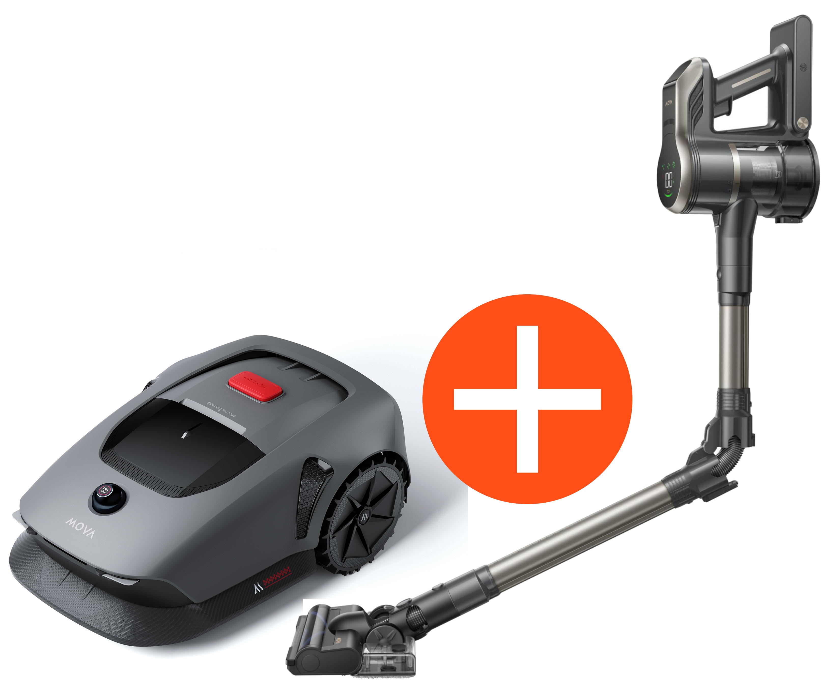 Image of Dreame MOVA Mähroboter M600 Bundle mit MOVA S2 Detect