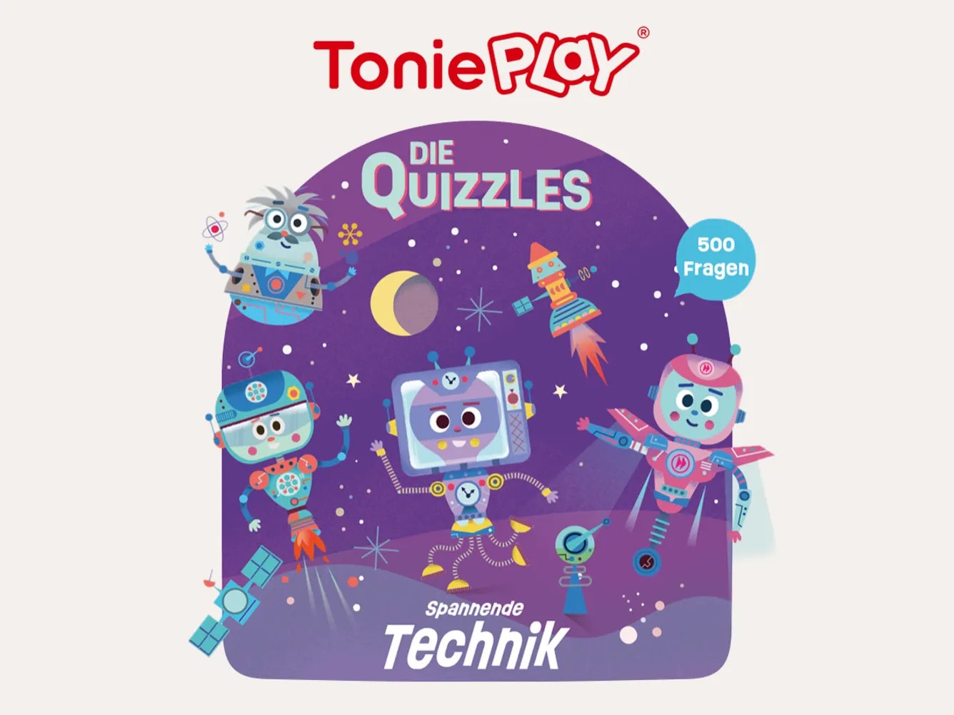 Tonies Play Spiel für Toniebox 2 Play S - Die Quizzles 2 - Spannende Technik