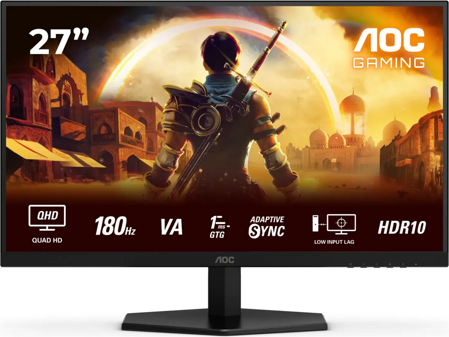 Image of 27" AOC Gaming Q27G42XNE - 2560x1440 (QHD) - 180Hz - VA