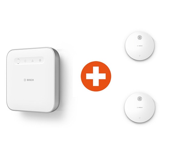 Bundle Bosch Smart Home Controller II + 2x Rauchwarnmelder II