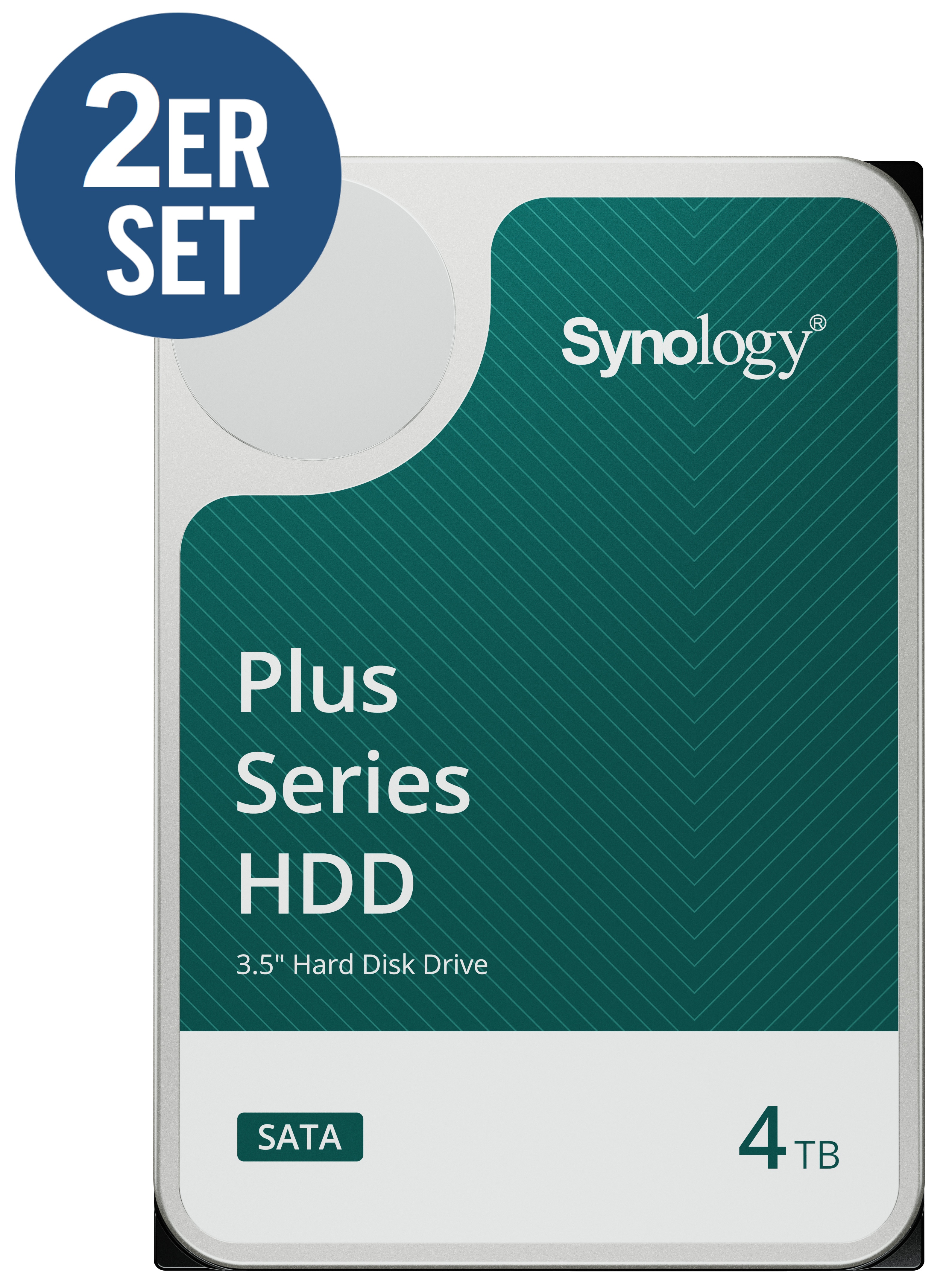 Synology 2x HAT3300-4T 8TB - 2x 4 TB 5400 rpm 256 MB 3,5 Zoll SATA 6 Gbit/s CMR Doppelpack