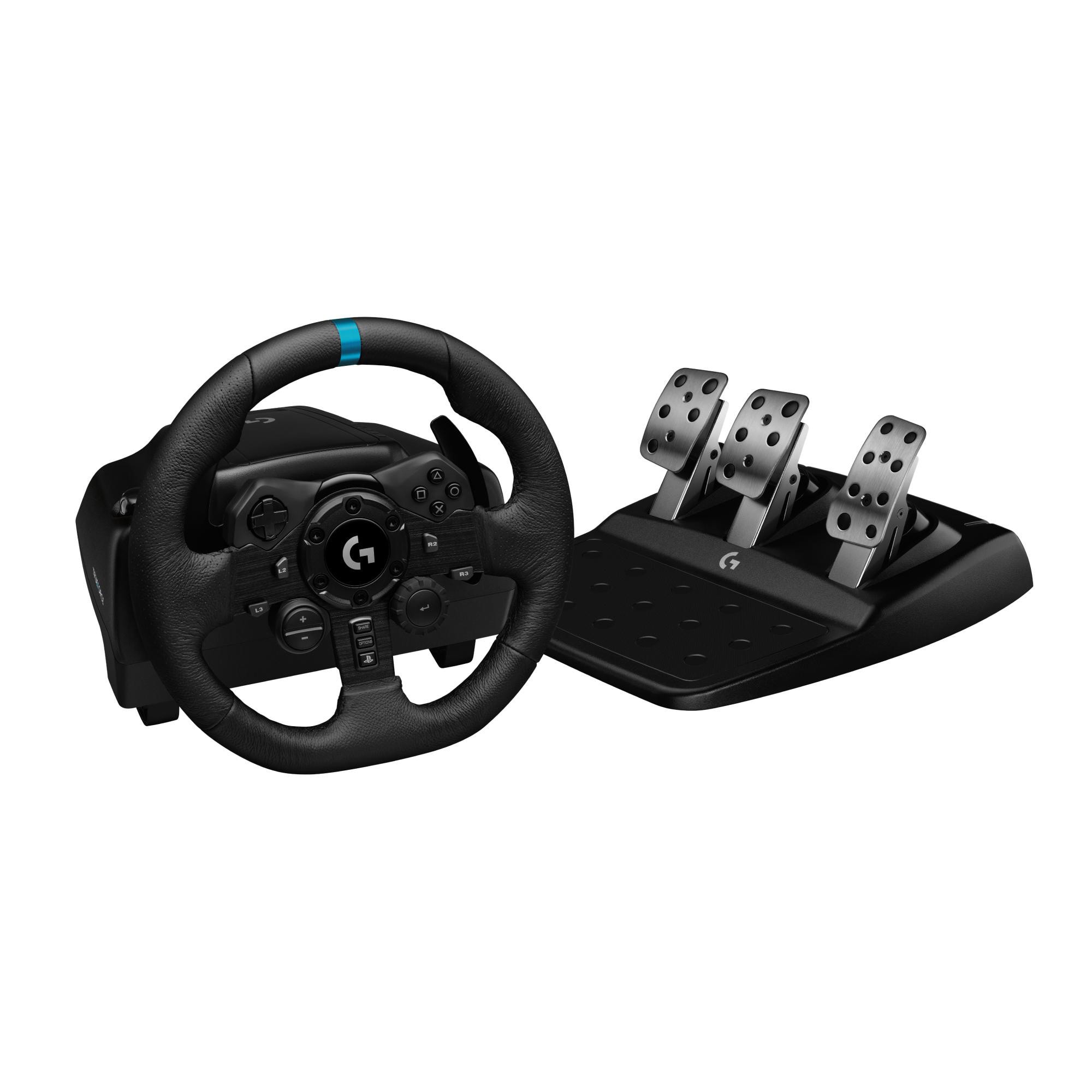 Logitech G923 Trueforce Gaming Rennlenkrad - Schwarz - Image 3
