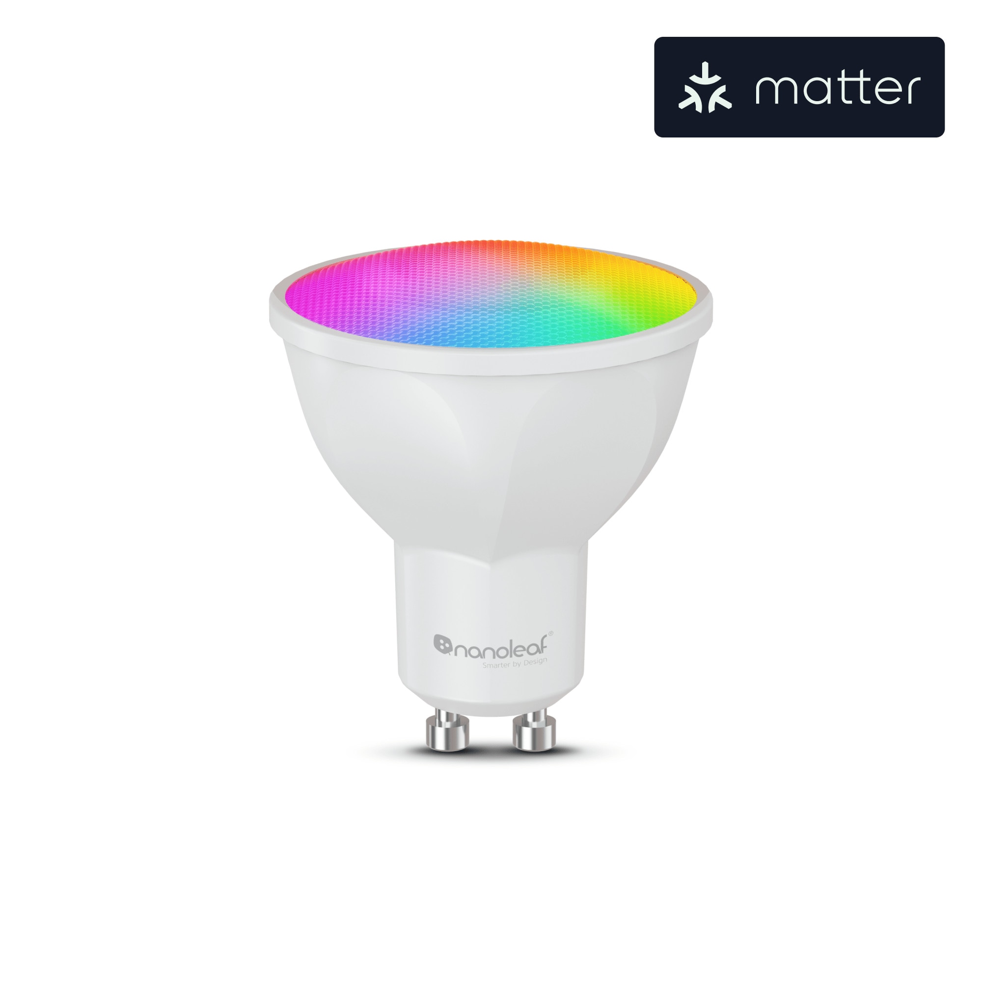 Nanoleaf Essentials Matter WLAN Smart Bulb GU10 LED-Leuchtmittel