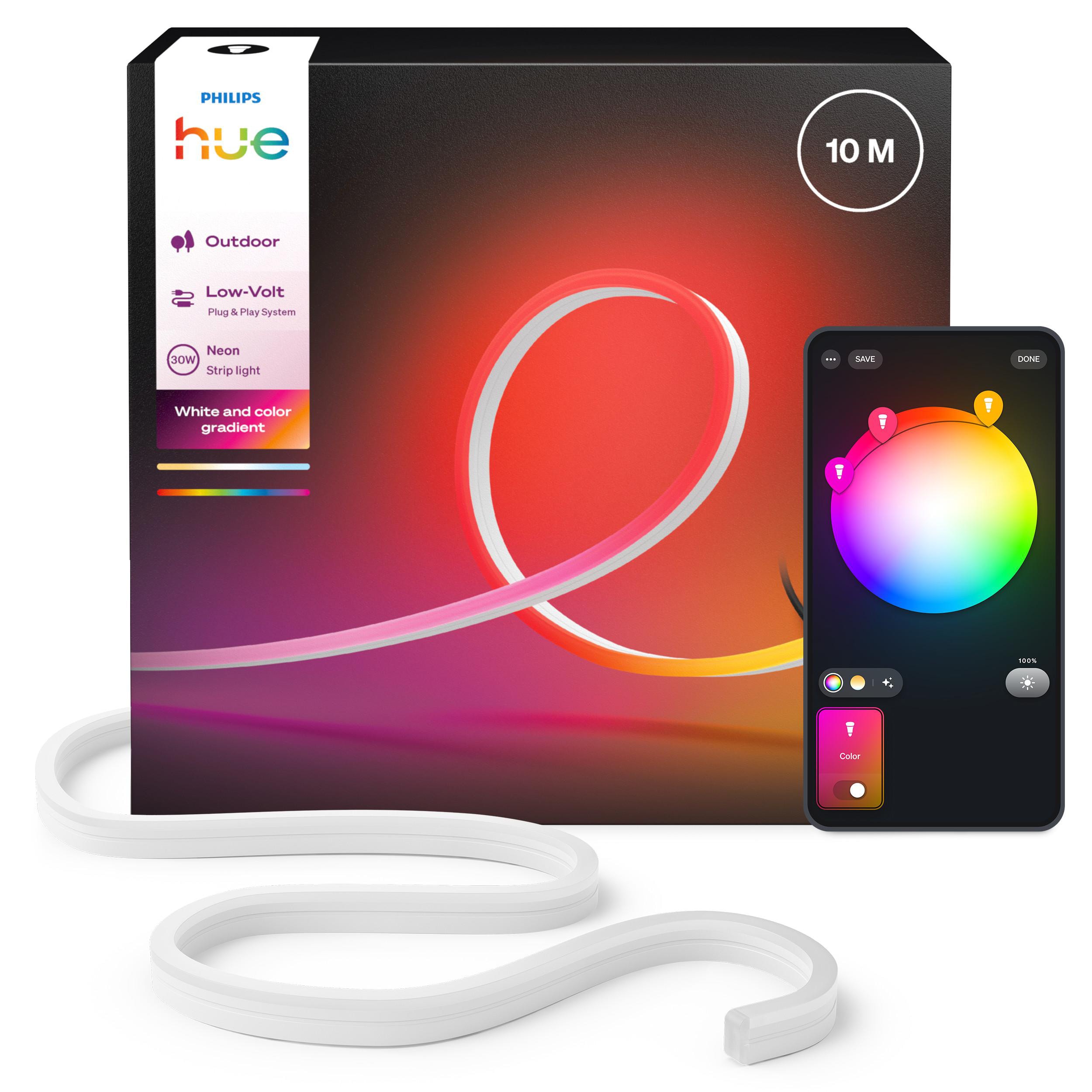 Philips Hue Neon Gradient Outdoor Lightstrip 10M 1100Lm - Bild 4