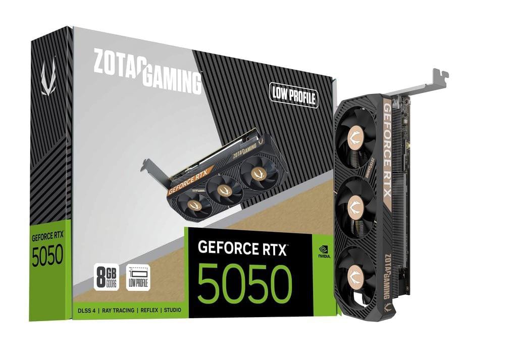 ZOTAC GeForce RTX 5050 Low Profile - 8GB GDDR6 RAM - Grafikkarte - Image 3