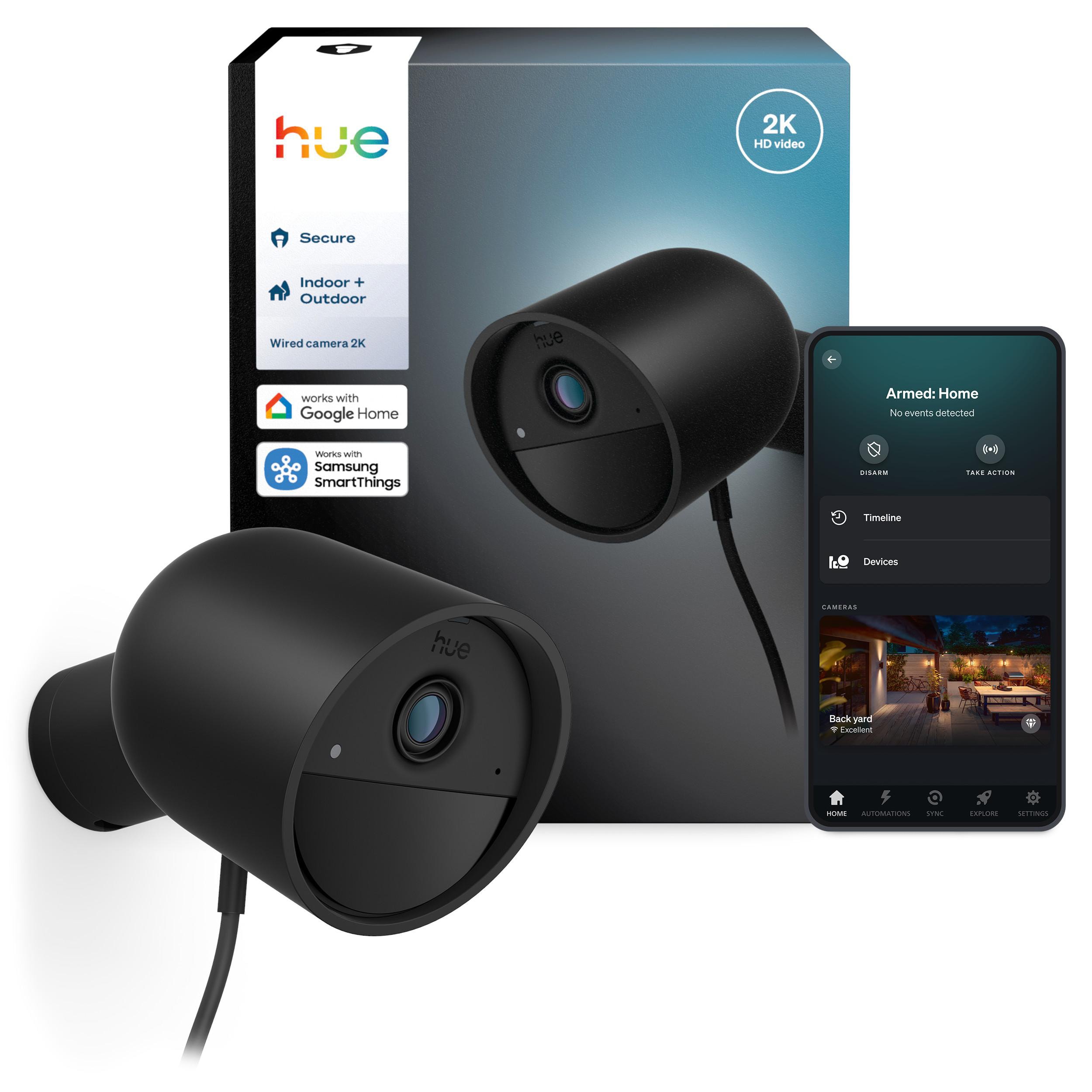 Hue Secure Cam 2K Wired Black EU - Bild 4