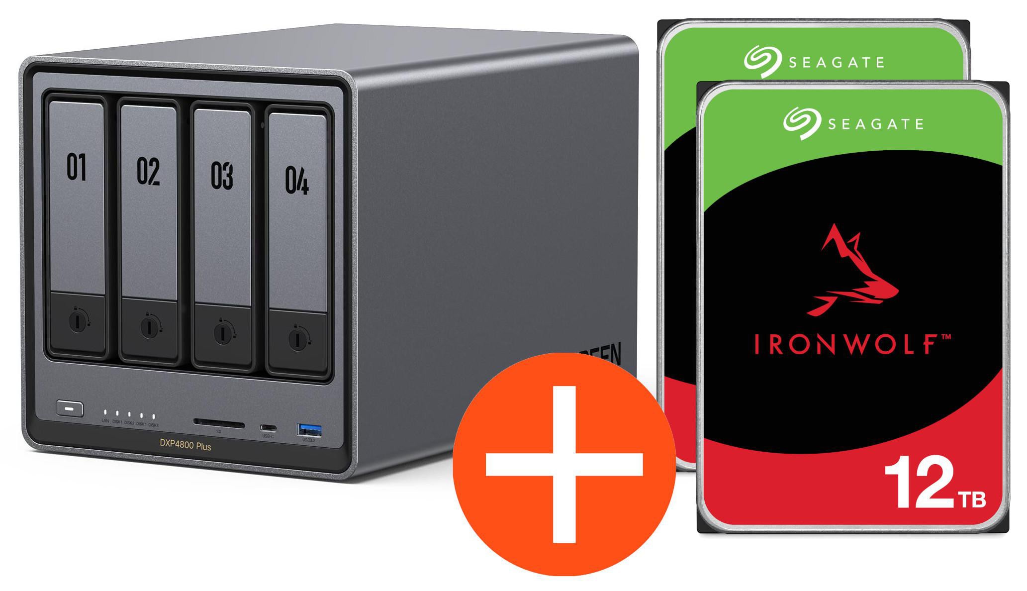 Ugreen Nasync Dxp4800 Plus Nas System 4-Bay 16Tb Inkl. 4X Wd Wd40efpx Nas Hdd - Tb Größe 4 - Image 30