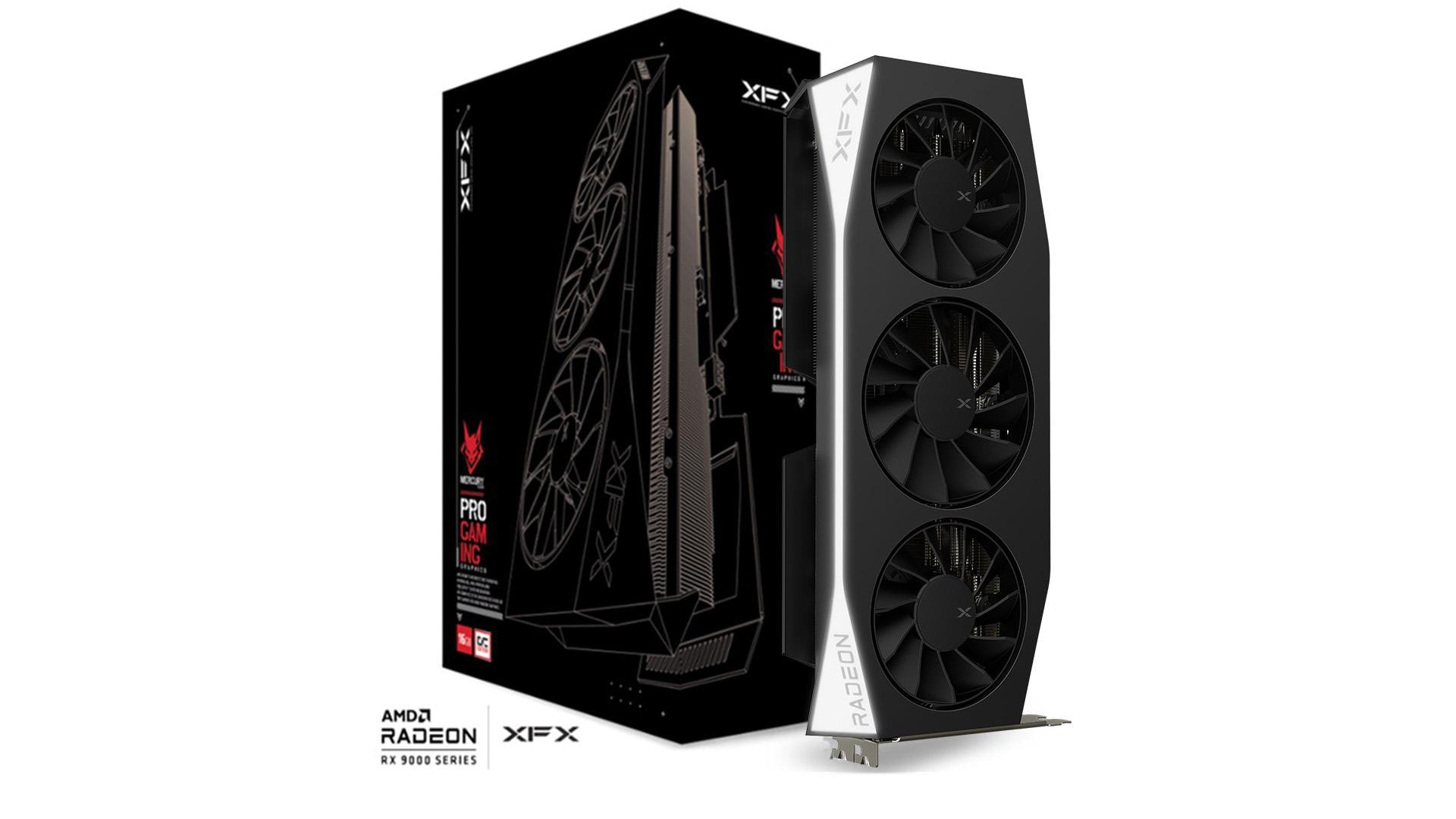 XFX Mercury Radeon RX 9060 XT OC Gaming Edition Grafikkarte 16GB GDDR6 DP/HDMI