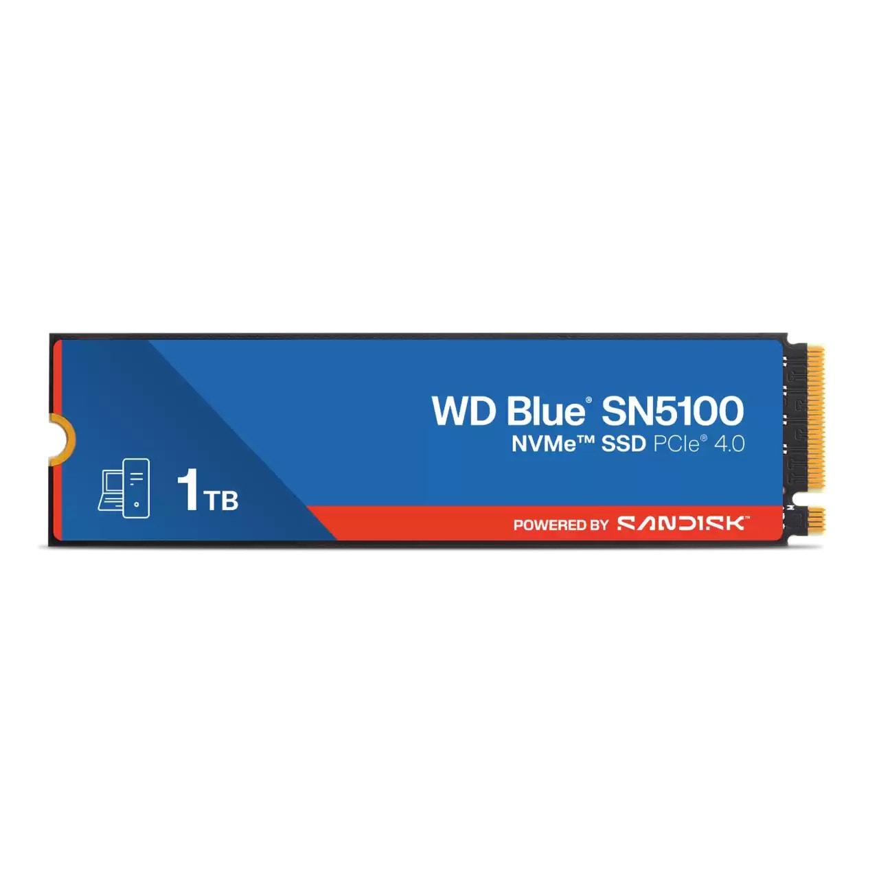 Western Digital Wd Blue Sn5100 Nvme Ssd 1Tb M.2 2280 Pcie 4.0 Wds100t5b0e-00Cpe0 - Image 7