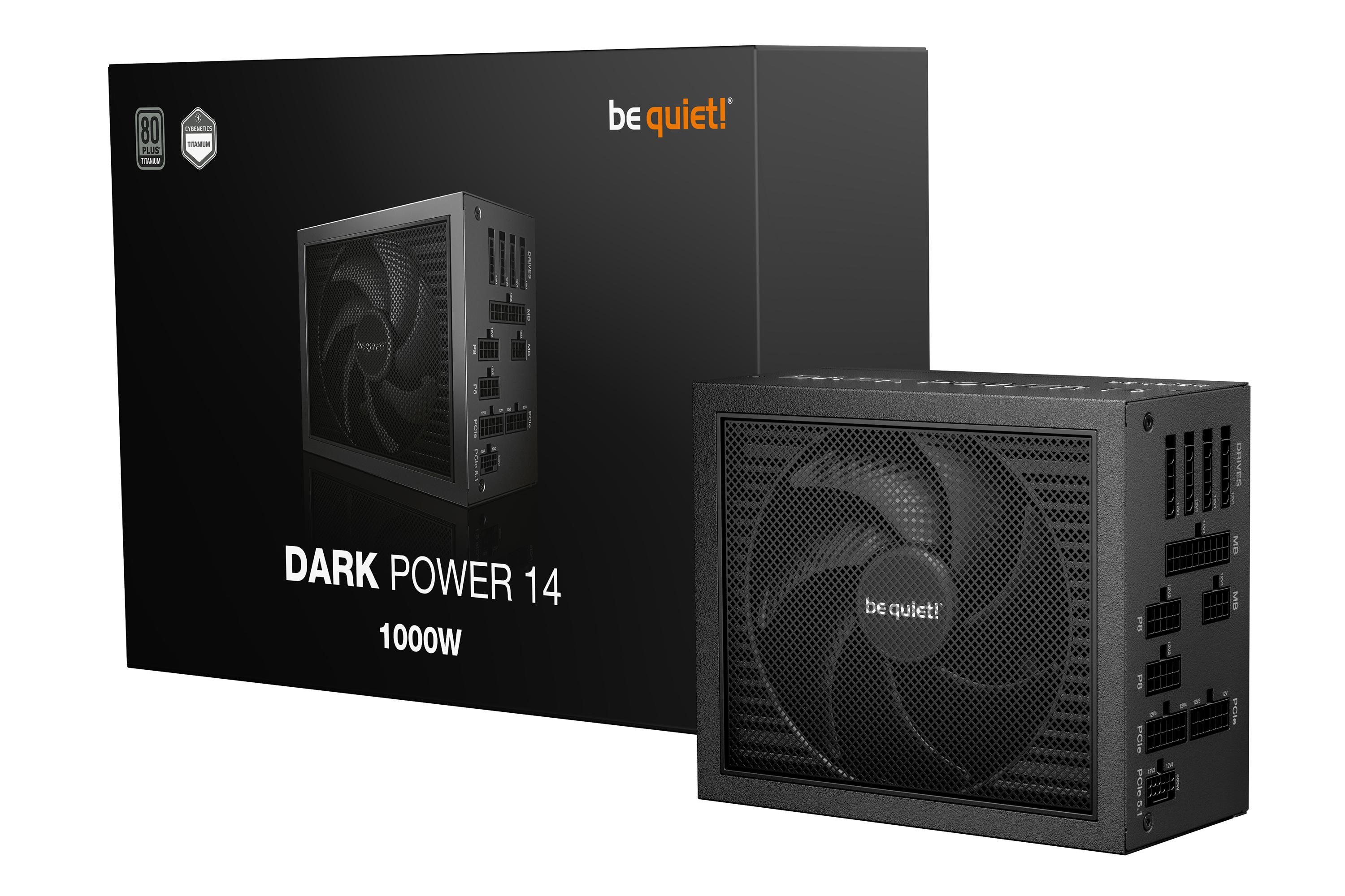 Image of be quiet! Dark Power 14 1000 Watt ATX 3.1 PCIe 5.1 80+ Titanium Netzteil