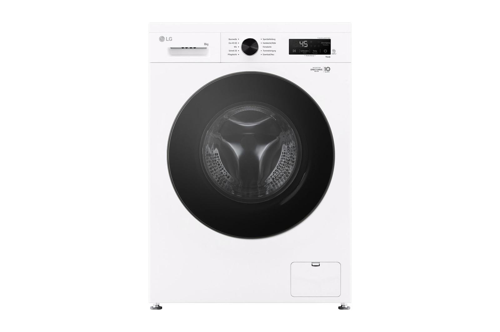 Lg Electronics Lg Waschmaschine 8Kg Weiß F4wb308y - Image 3