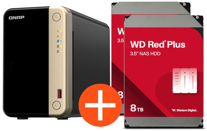 QNAP TS-264-8G NAS-Server mit 2 Laufwerksschächten, 8 GB, 2,5 Gigabit-Ethernet - Bild 13