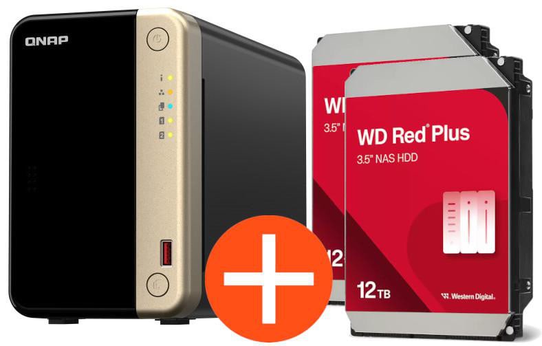 QNAP TS-264-8G NAS-Server mit 2 Laufwerksschächten, 8 GB, 2,5 Gigabit-Ethernet - Bild 14