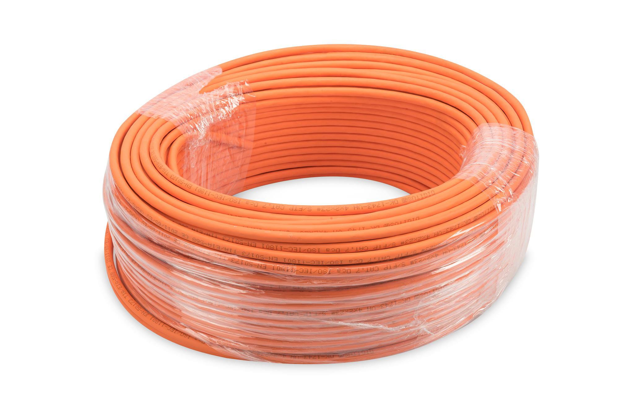 DIGITUS CAT 7 S/FTP Verlegekabel Duplex, Dca-s2, d1, a1, 100 m