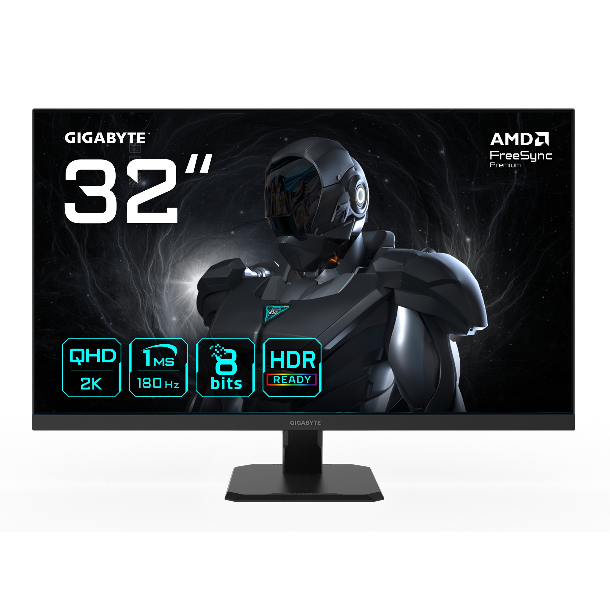 Image of 32" GIGABYTE GS32QA - 2560x1440 (QHD) - 180Hz - IPS